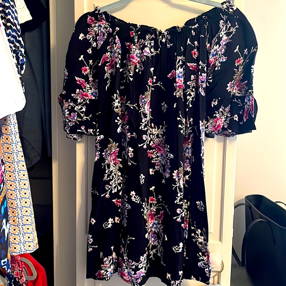 Off the shoulder dress